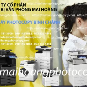 Công Ty Cho Thuê Máy Photocopy Tại Bình Chánh Giá Tốt Nhất !