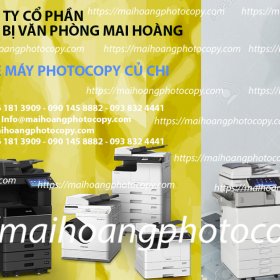 Chi Phí Thuê Máy Photocopy Tại Củ Chi Là Bao Nhiêu ? Làm Sao Để Xác Định Loại Máy In – Máy Photocopy Cần Thuê Ở Củ Chi ?
