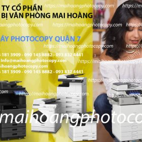 Dịch Vụ Cho Thuê Máy Photocopy - Máy In Quận 7 Thuê Ở Đâu Giá Tốt Nhất ?