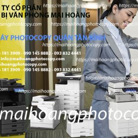 Dịch Vụ Cho Thuê Máy In - Máy Photocopy Tại Quận Tân Bình Uy Tín - Chất Lượng