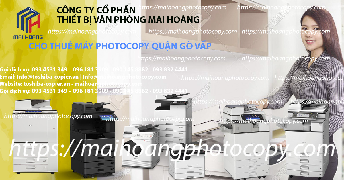 Dịch vụ cho thuê máy photocopy tại quận gò vấp - Dịch vụ cho thuê máy in tại quận gò vấp
