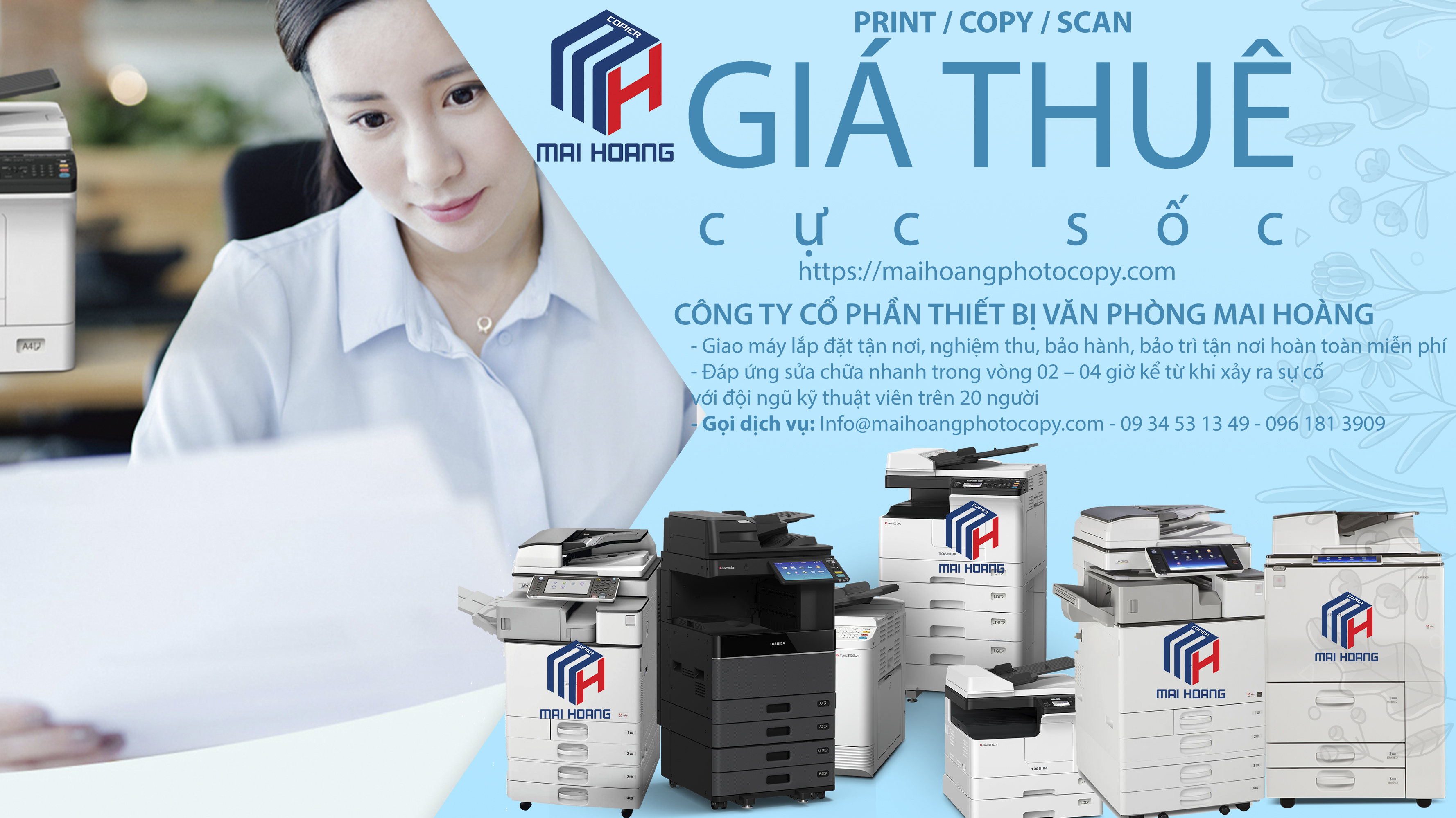 dịch vụ cho thuê máy photocopy tại gò vấp