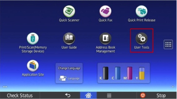 Máy photocopy Ricoh MP 2554/3054/3554/4054/5054/6054 Chỉ cần chạm, vuốt, chụm và hoàn thành công việc