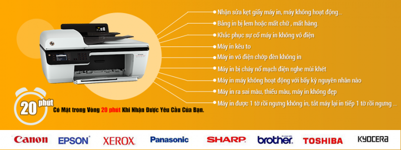 Dịch vụ sửa chữa máy in brother