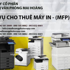 Dịch Vụ Cho Thuê Máy In Màu Ở Đâu ? Nên Thuê Máy In Màu Hay Thuê Máy In Đen Trắng Tại Sao ?