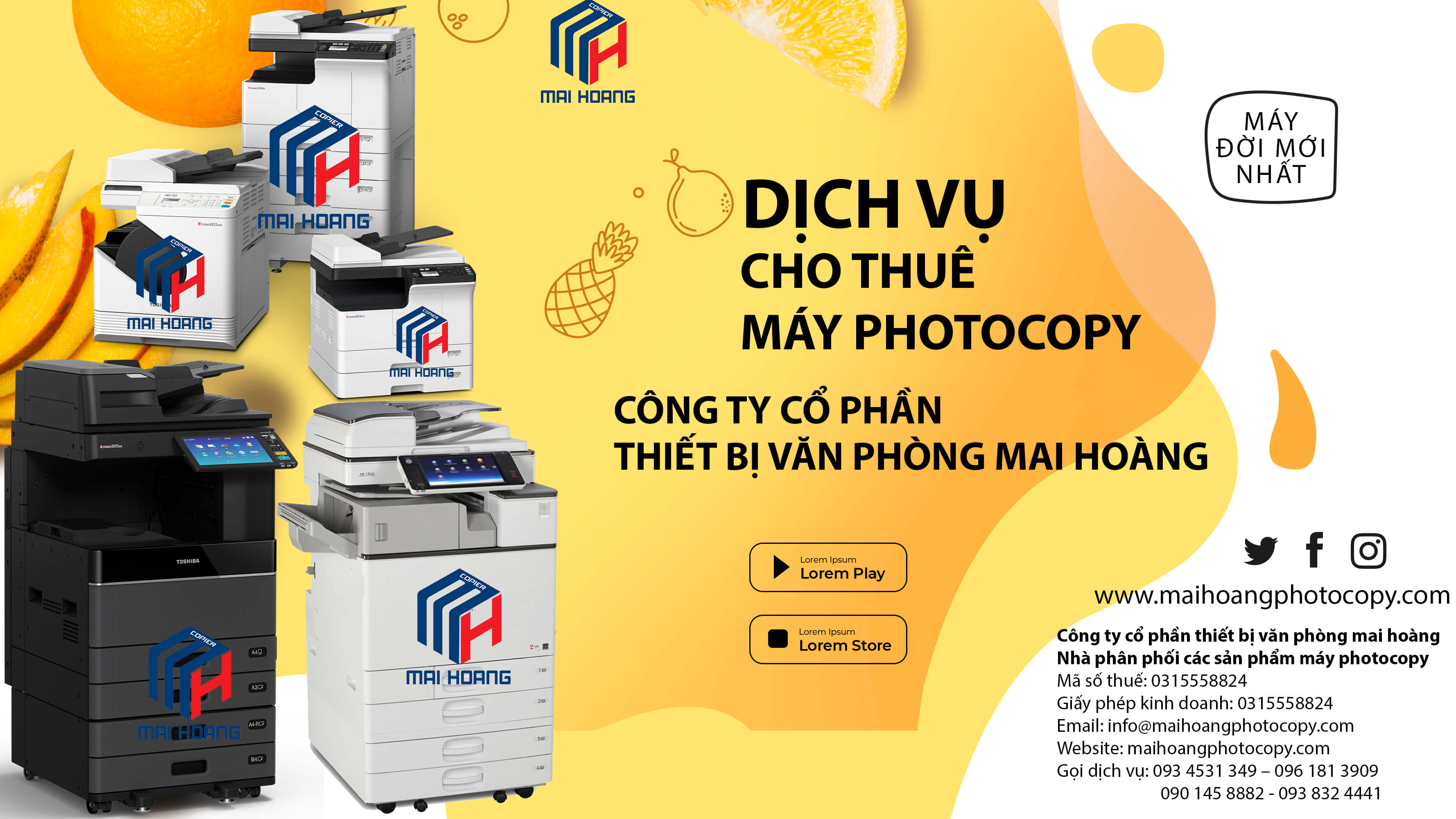 Cho Thuê Máy Photocopy Màu Đa Chức Năng Ricoh Aficio MP C3503