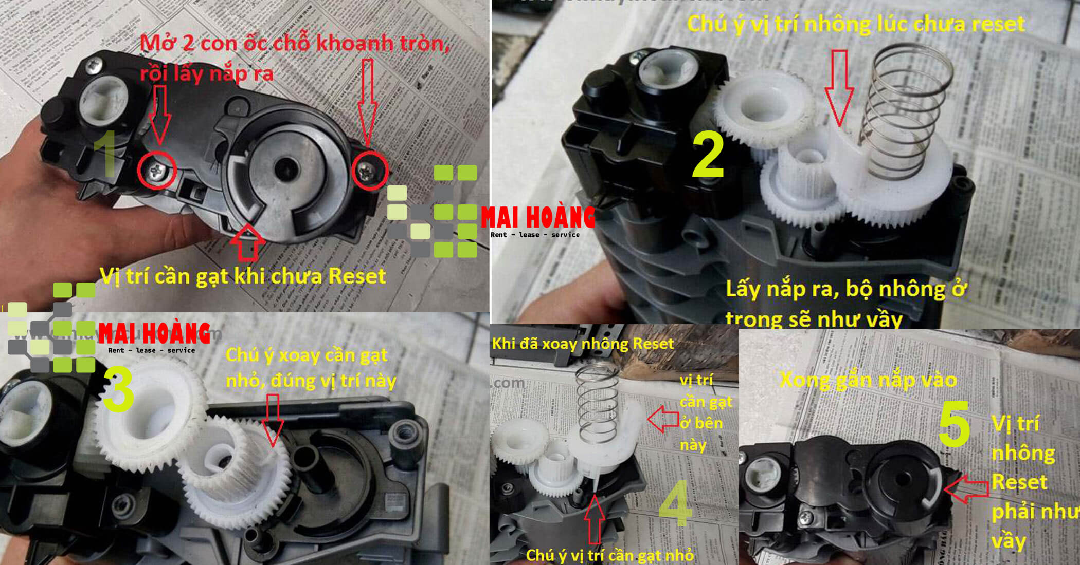 Hướng Dẫn Cách Reset  Máy In Brother L2361DN, L2366DW