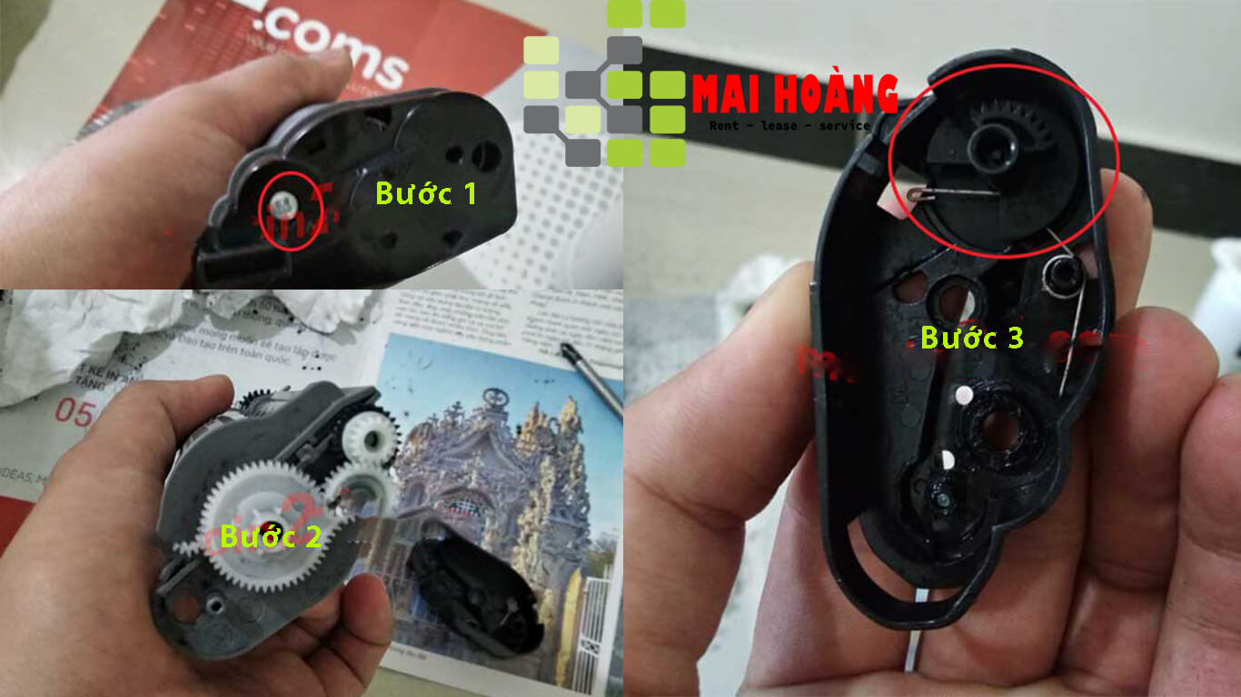 Hướng dẫn Cách Reset Mực Máy In Brother B7535DW - B2000D - B2080DW