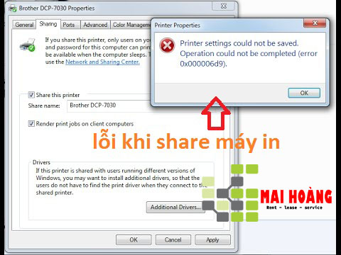 hình ảnh Lỗi khi share máy in máy in lại báo lỗi 0x000006d9 khi share máy in