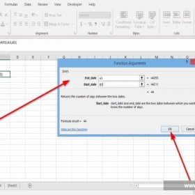 Hàm DAYS trong Excel và Chức Năng