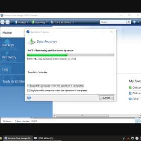 HƯỚNG DẪN TẠO FILE .TIB BACKUP VỚI ACRONIS TRUE IMAGE