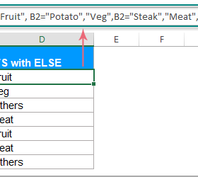 Hàm Excel IFS Chức Năng và cách sử dụng
