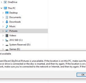 HƯỚNG DẪN SỬA LỖI "LOCATION IS NOT AVAILABLE" TRÊN WINDOWS 10/8/7