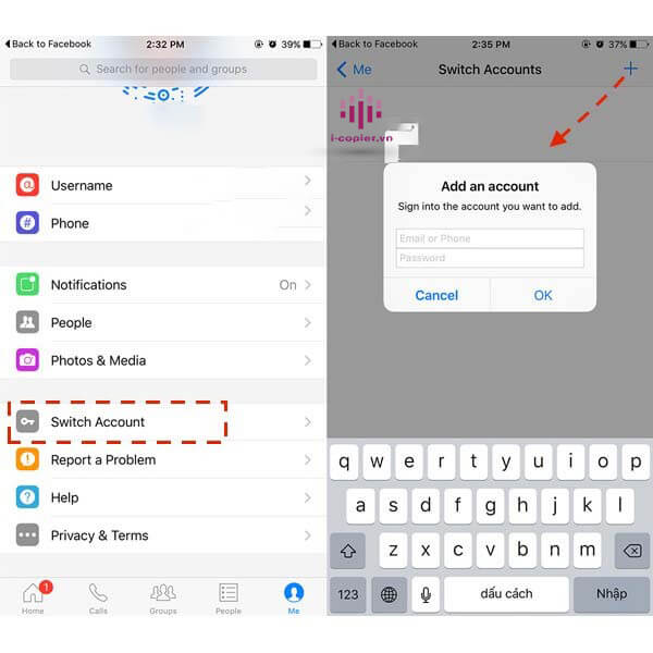 Cách dùng 2 Messenger trên iPhone Android - CÔNG TY CỔ PHẦN THIẾT BỊ VĂN PHÒNG MAI HOÀNG