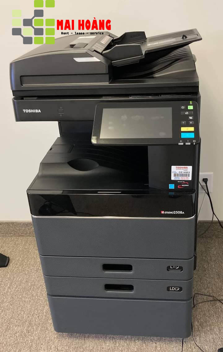 Máy photocopy Toshiba E- STUDIO 2508A có thiết kế mạnh mẽ và trang nhã, dùng để để in, photo và Scan với tốc độ 25 trang / phút với bản đen trắng, ...