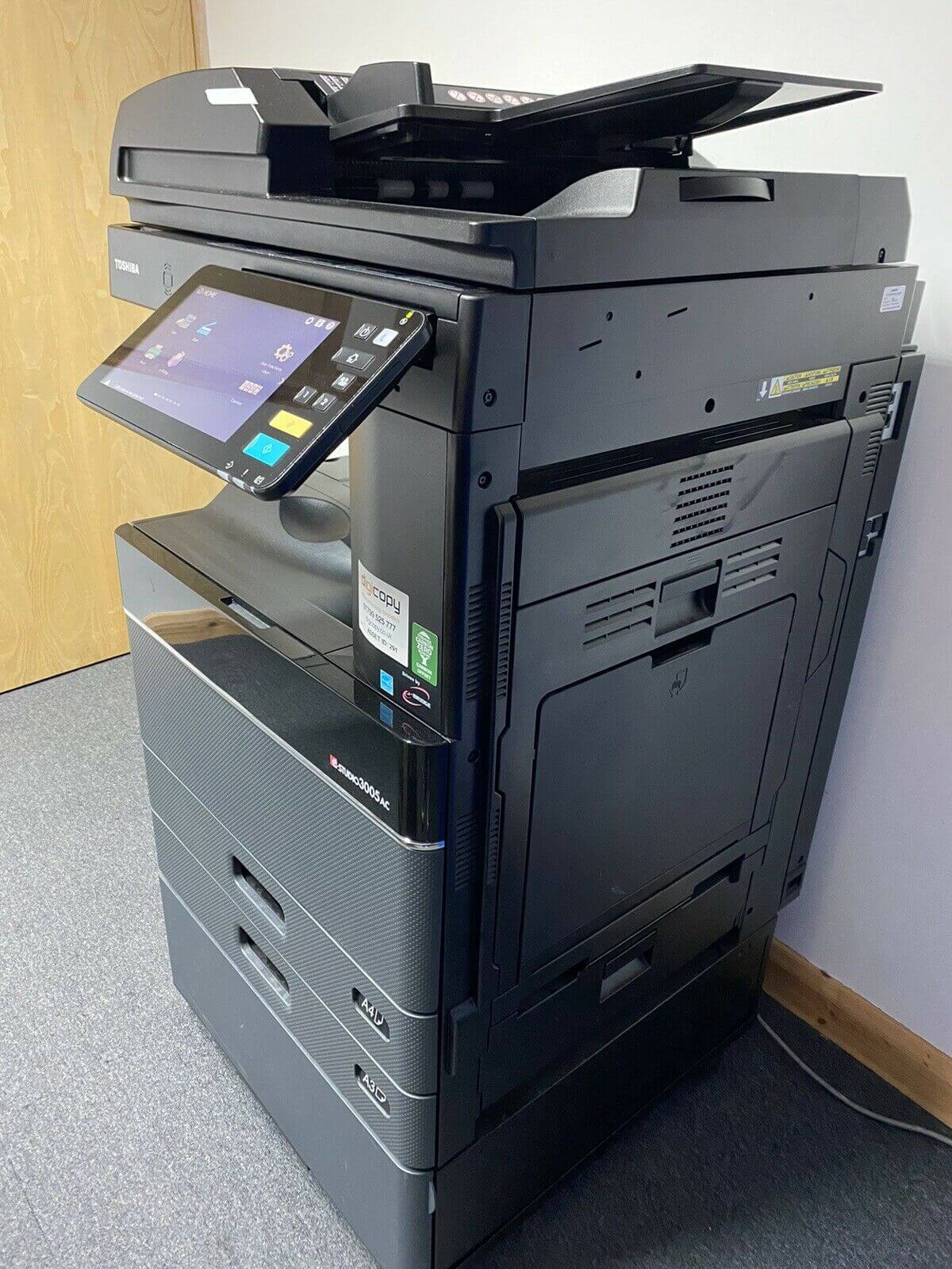 Máy photocopy A3 đa chức năng Máy photocopy màu Toshiba e-Studio 3505AC - Máy in chuyên nghiệp với thiết kế màu trắng, kiểu dáng thiết kế chắc chắn phù hợp 