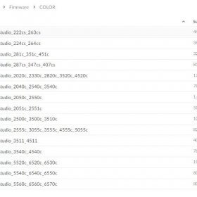 Hướng dẫn tải Download firmware và cài đặt update firmware máy photocopy Toshiba 5508A/6508A/7508A/7508A