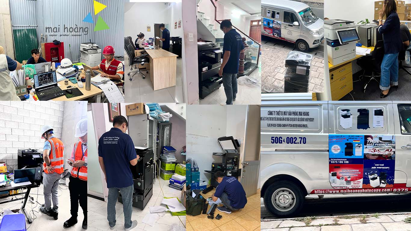 Dịch vụ thuê máy photocopy tại Hậu Giang uy tín, giá chỉ từ 500k/tháng. Bao gồm mực in, bảo trì, hỗ trợ kỹ thuật 24/7.