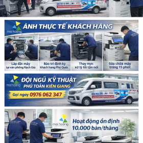 Cho Thuê Máy Photocopy Kiên Giang Giá Rẻ – Uy Tín, Trọn Gói Từ A–Z