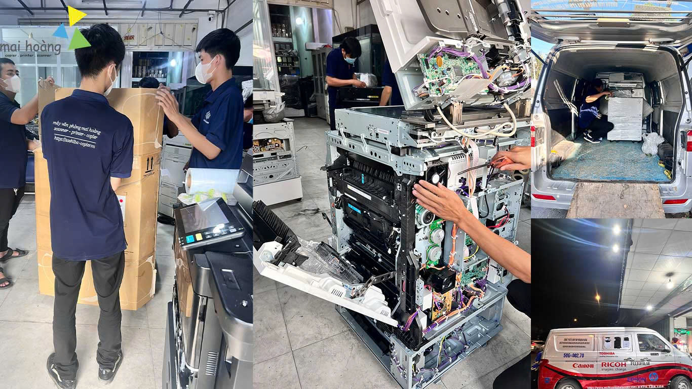 DỊCH VỤ CHO THUÊ MÁY PHOTOCOPY MÀU RICOH IM C2000 / C2010 TẠI LONG AN