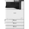 Canon imageFORCE 4045 với bộ nạp tài liệu và bốn ngăn giấy, ảnh cấu hình minh họa có phụ kiện tùy chọn