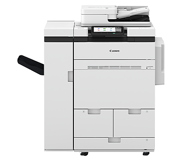 Ảnh dòng máy Canon imageFORCE 8186 / imageFORCE 8195 / imageFORCE 8105 do hãng cung cấp; phụ kiện tùy cấu hình