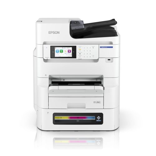Ảnh dòng máy Epson EM-C8101 do hãng cung cấp; phụ kiện tùy cấu hình