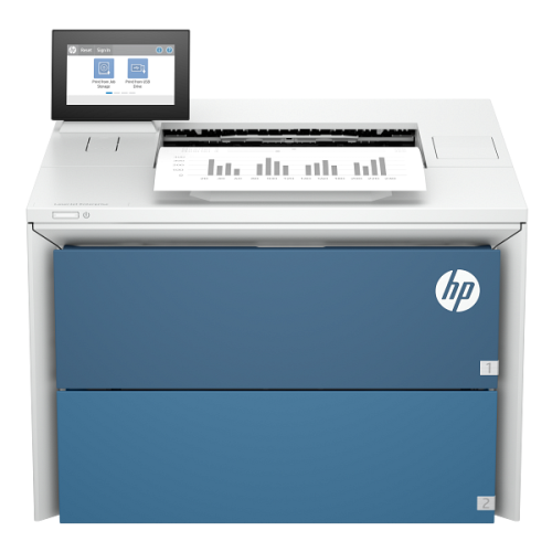 Ảnh dòng máy HP LaserJet Enterprise 5502dn do hãng cung cấp; phụ kiện tùy cấu hình