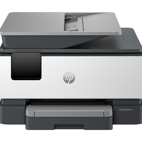 Ảnh dòng máy HP OfficeJet Pro 9120 do hãng cung cấp; phụ kiện tùy cấu hình