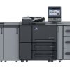 Ảnh dòng máy Konica Minolta AccurioPress 7120 do hãng cung cấp; phụ kiện tùy cấu hình