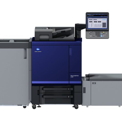 Ảnh dòng máy Konica Minolta AccurioPrint C5065 do hãng cung cấp; phụ kiện tùy cấu hình