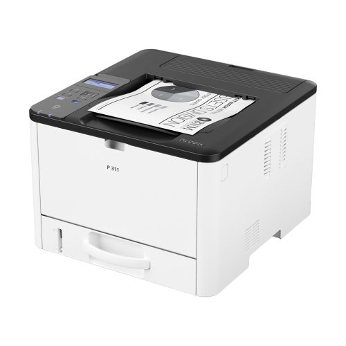 Ảnh dòng máy Ricoh P 311 do hãng cung cấp; phụ kiện tùy cấu hình