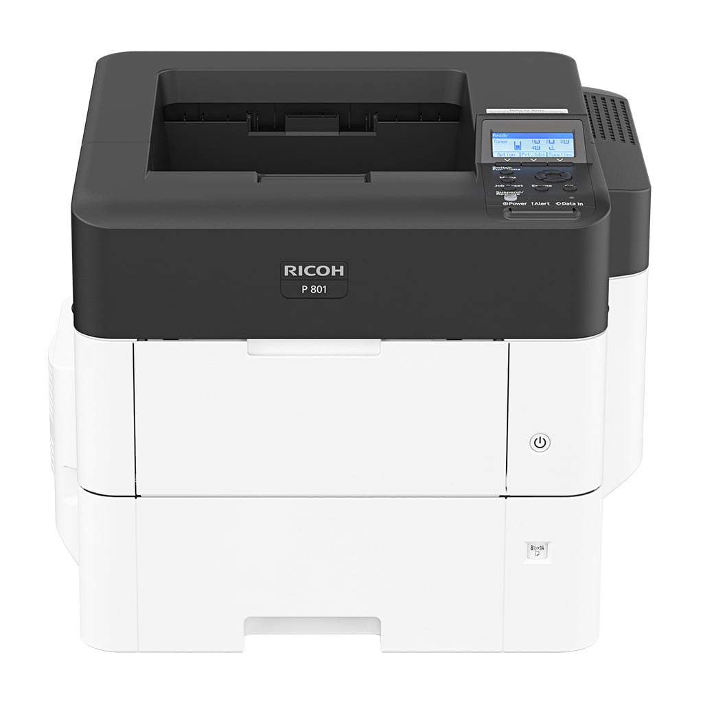 Ảnh dòng máy Ricoh P 801 do hãng cung cấp; phụ kiện tùy cấu hình