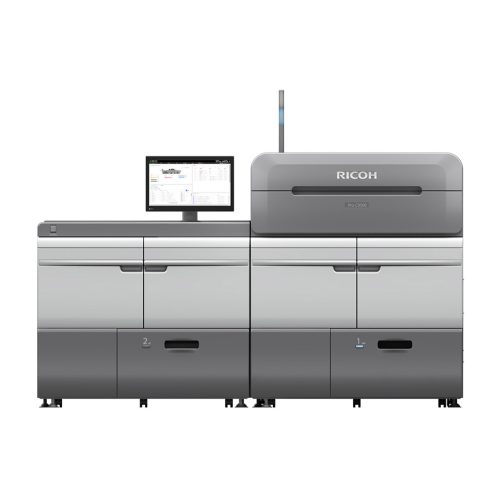 Máy in màu sản xuất Ricoh Pro C9500; phụ kiện minh họa tùy cấu hình