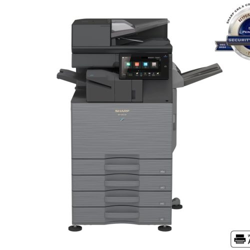 Ảnh dòng máy Sharp BP-56C26 do hãng cung cấp; phụ kiện tùy cấu hình