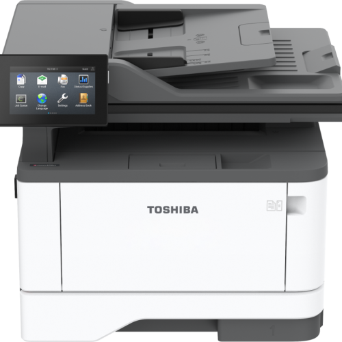 Ảnh dòng máy Toshiba e-STUDIO409AS do hãng cung cấp; phụ kiện tùy cấu hình
