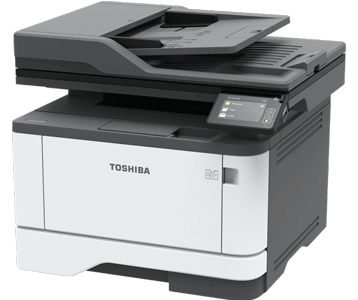 Ảnh dòng máy Toshiba e-STUDIO409S do hãng cung cấp; phụ kiện tùy cấu hình