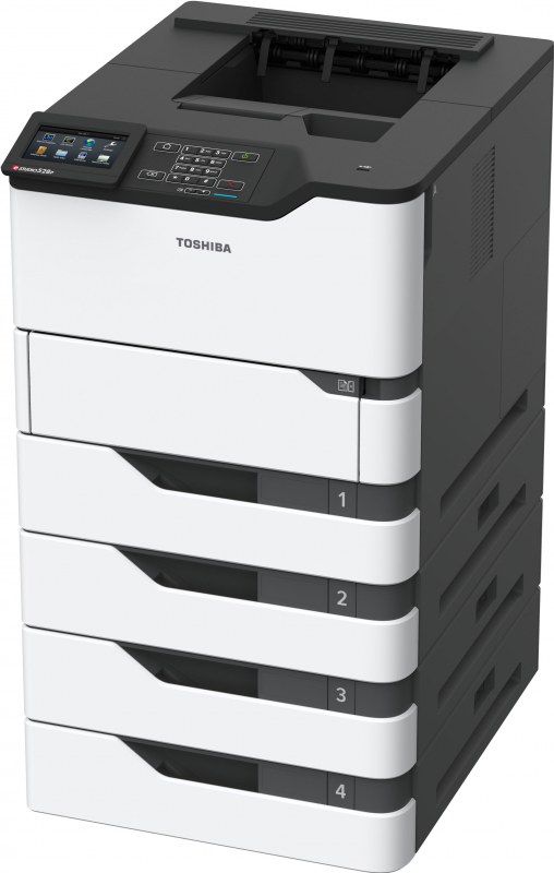 Ảnh dòng máy Toshiba e-STUDIO528P do hãng cung cấp; phụ kiện tùy cấu hình