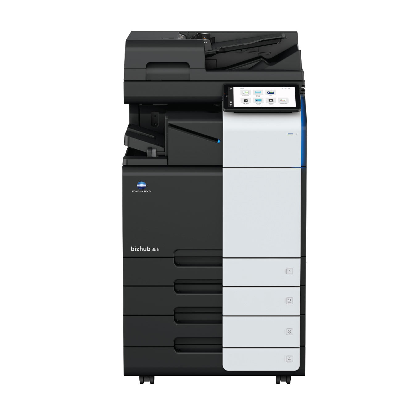 Konica Minolta bizhub 301i – ảnh hãng, cấu hình minh họa