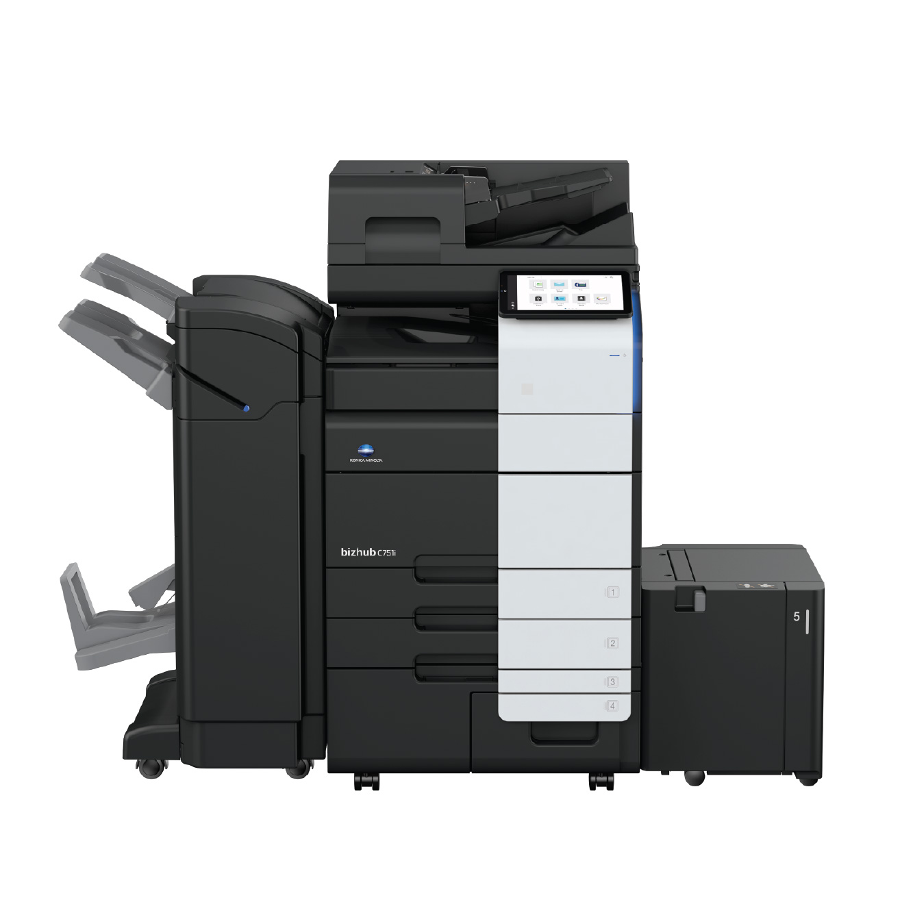 Konica Minolta bizhub C751i – ảnh hãng, cấu hình minh họa