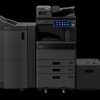 Toshiba e-STUDIO6538A Series – cấu hình finisher và LCF, ảnh hãng catalog 2026