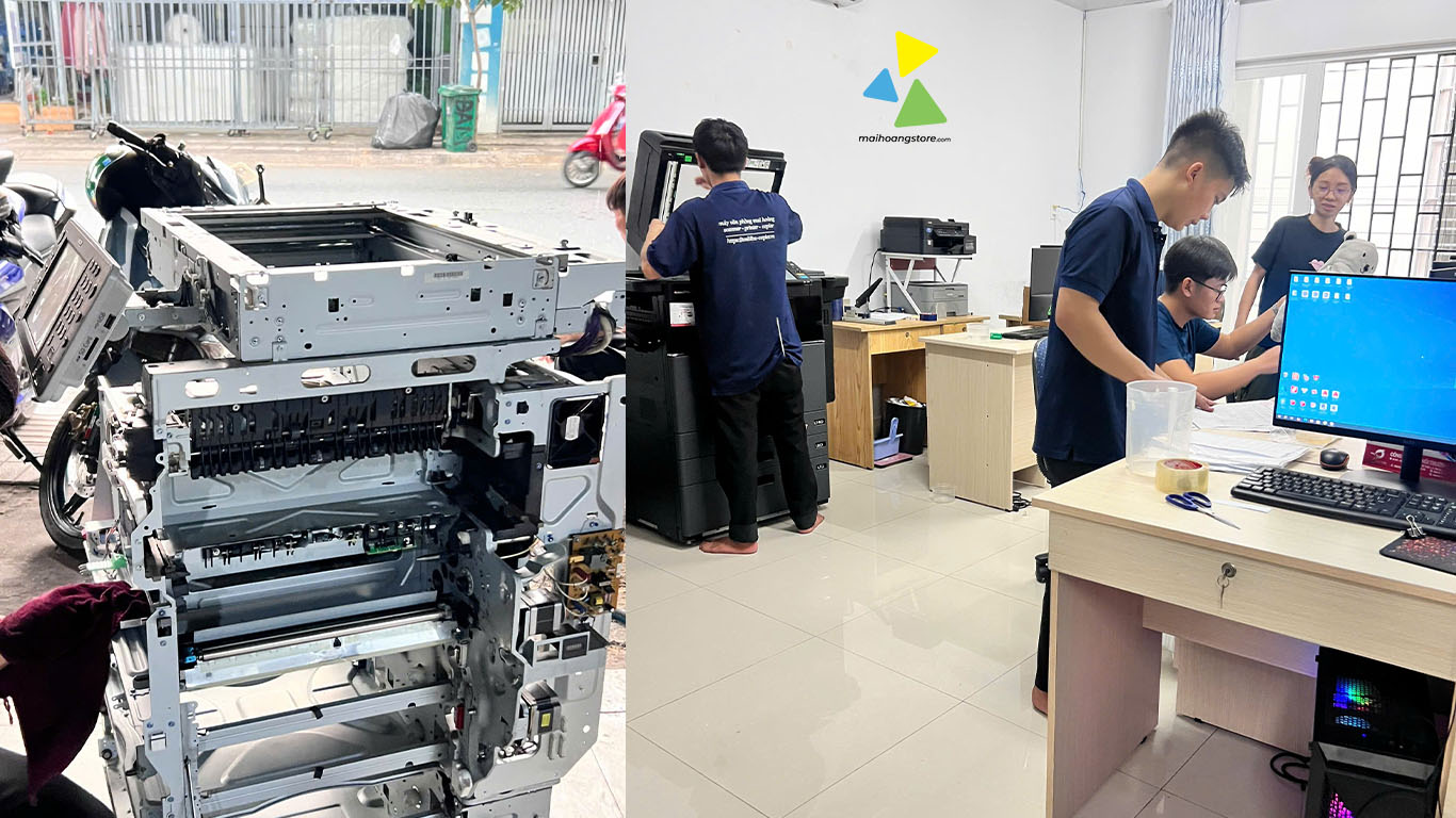 Dịch vụ sửa máy in Quận 1 tận nơi của Mai Hoàng